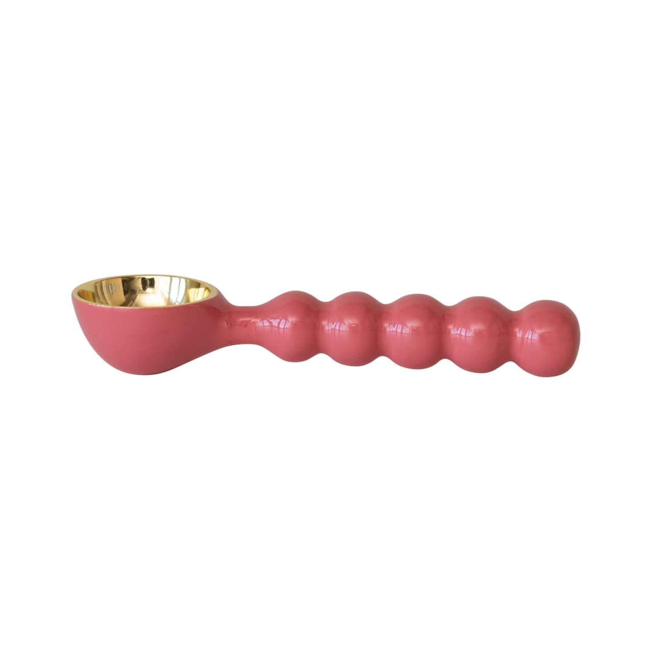 Hello Honey® 9.25" Pink & Gold Enameled Aluminum Ice Cream Scoop